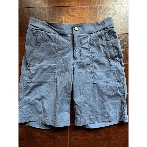 Pants - Athlete Terkke Bermuda 2.0 Blue Casual Hiking Shorts Womens Sz 4